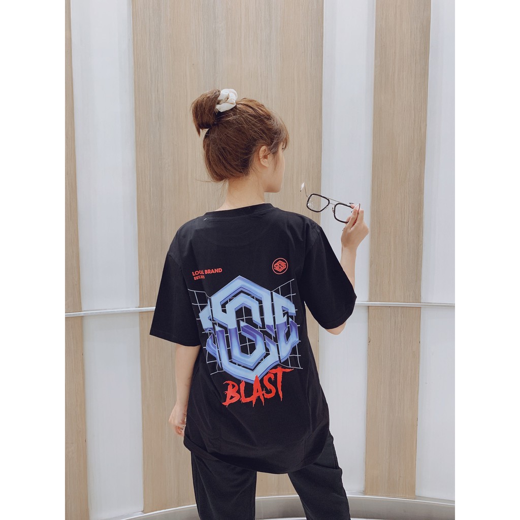 Áo phông tay lỡ Blast SAIGONESE streetwear unisex nam nữ