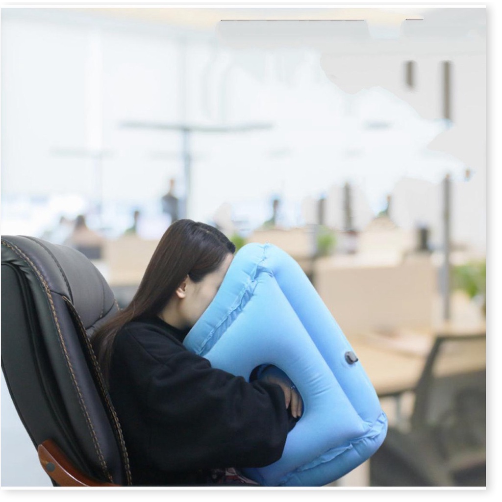 Gối ngủ hơi du lịch trên máy bay văn phòng Air Travel