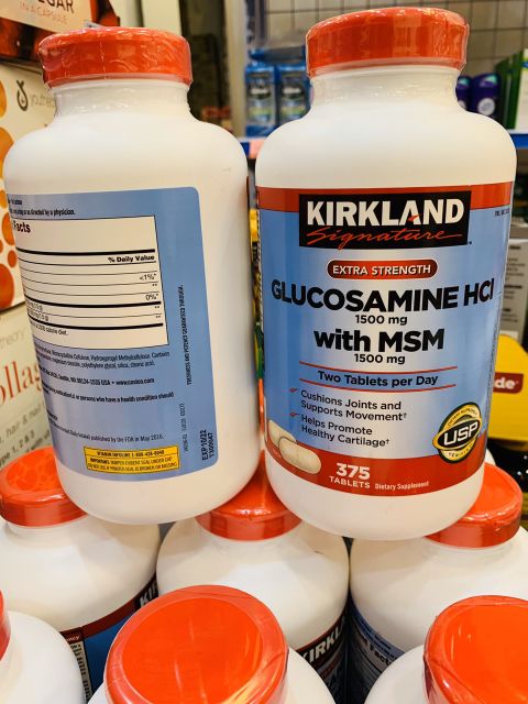 Viên Uống Bổ Khớp Kirkland Glucosamine HCL 1500mg