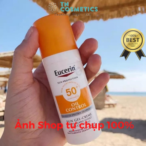 Kem Chống Nắng Kiềm Dầu Cho Da Nhờn Mụn Eucerin Sun Gel-Cream Dry Touch Oil Control SPF50+ 50ml KCN1462