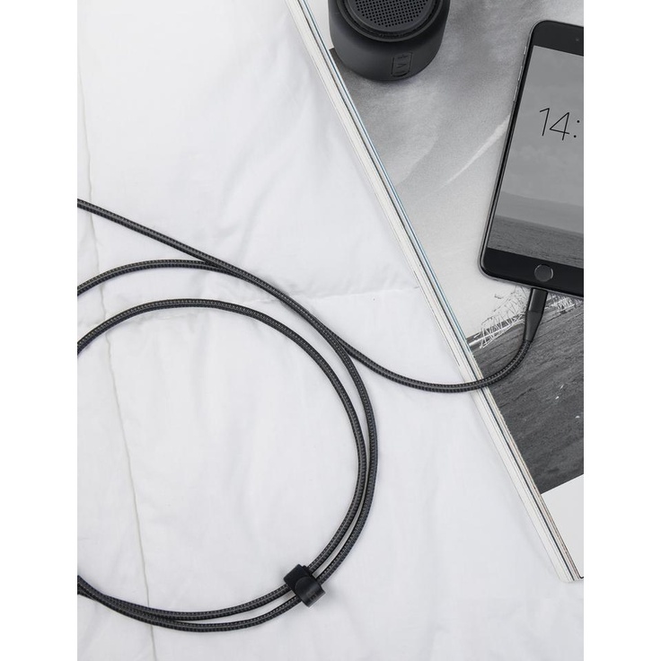 Cáp Sạc Anker PowerLine +II USB to L Cho lP6 - lP14 Bện Dù , Chip C89 Chống Cháy A8452 A8453