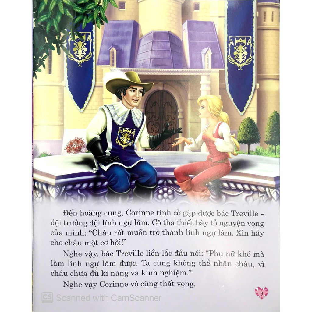Sách - Truyện Tranh Công Chúa Barbie - Bốn Nàng Ngự Lâm Xinh Đẹp