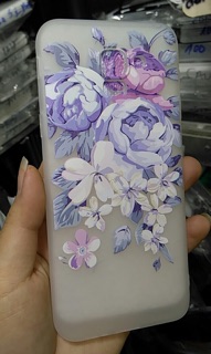 Ốp lưng samsung J6 bông hoa