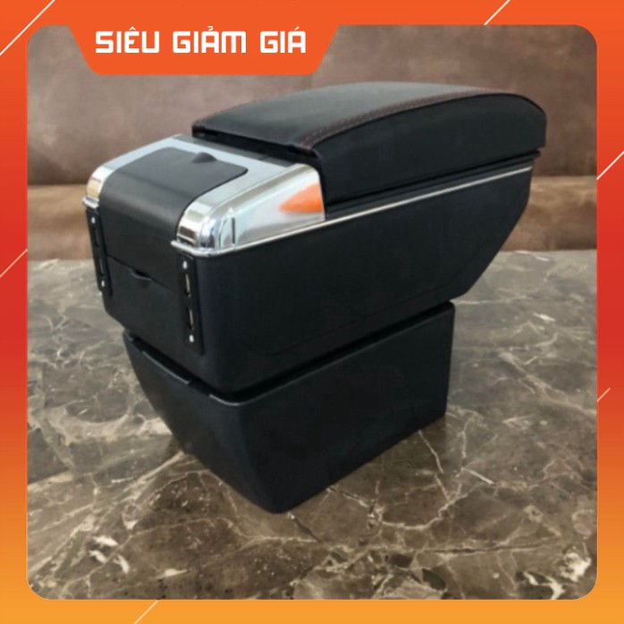 Hộp tỳ tay xe SUZUKI - ERTIGA - ĐỜI 2019-2020 - cao cấp tích hợp 7 cổng sạc USB - Bảo hành 12 tháng Hàng Cao Cấp