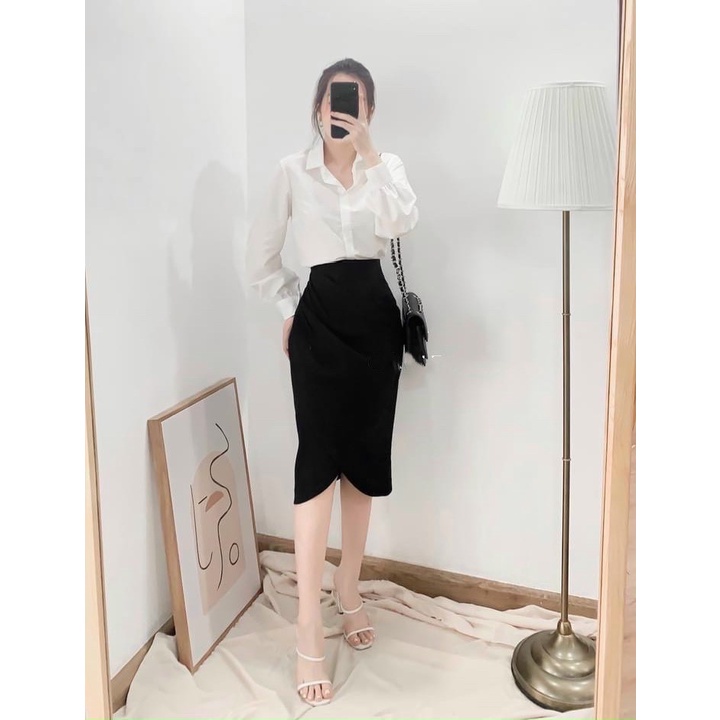 Chân váy đuôi cá công sở