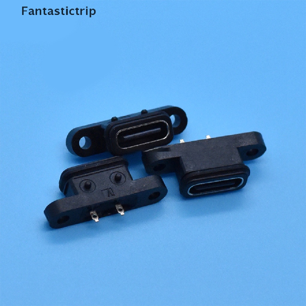 Bộ 2 Ổ Cắm Sạc Nhanh USB C 2Pin Chống Nước