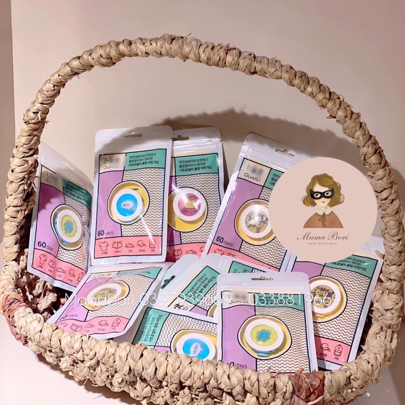 Kẹp BIKIT Đuổi Muỗi Hàn Quốc