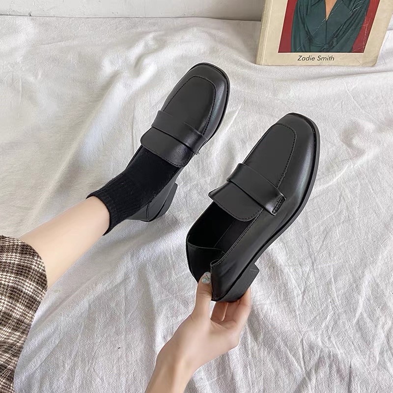 ( SẴN SZ 41-43 ) Giày bệt đế thấp da mềm