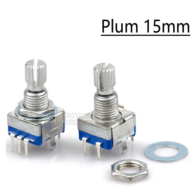 Set 5 Công Tắc Mở Rộng 15mm 20mm EC11 Có Công Tắc 5PIN 3PIN