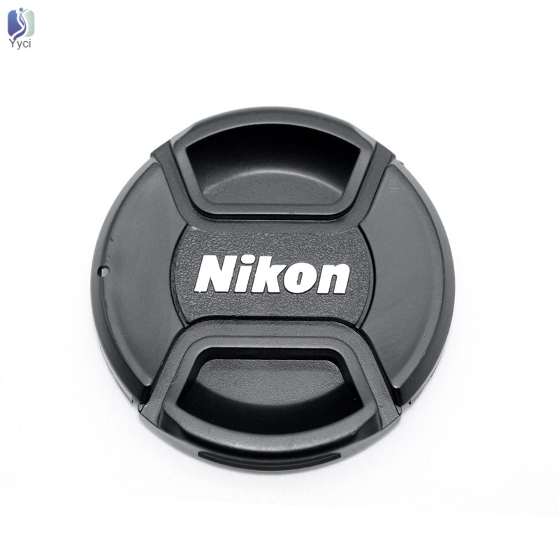 Nắp cho ống kính máy ảnh Nikon 52mm/55mm/58mm/62mm/67mm/72mm/77mm/82mm có dây thừng chống mất