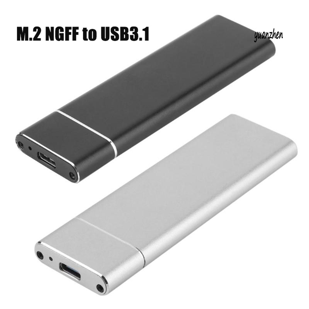 Hộp Đựng Ổ Cứng Ssd M.2 Ngff Sang Usb 3.1 Bằng Hợp Kim Chất Lượng Cao | BigBuy360 - bigbuy360.vn
