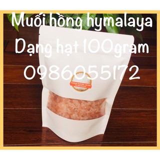 Muối hồng himalaya dạng hạt 100gr Date 2025