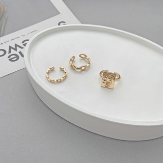 Set Nhẫn Đeo Tay Phong Cách Hàn Quốc Cá Tính