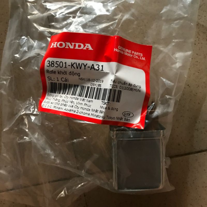 RỜ LE ĐỀ 4 CHÂN ZIN CHÍNH HÃNG HONDA,DÀNH CHO DÒNG XE SỐ WAVE ,DREAM,...