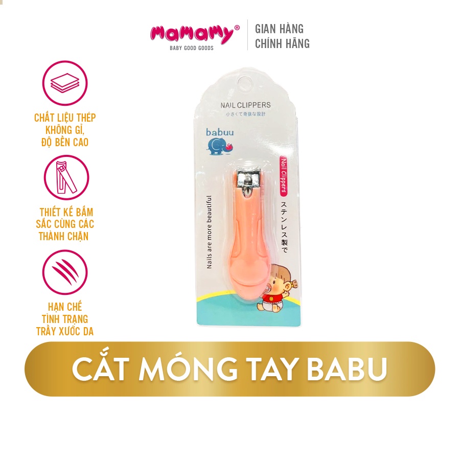 [Quà tặng] Cắt bấm móng tay an toàn cho bé (giao ngẫu nhiên)