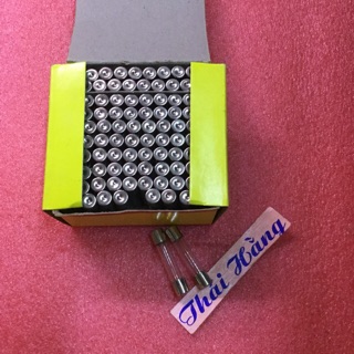 Cầu chì thủy tinh 20 a/250v-6x30 mm