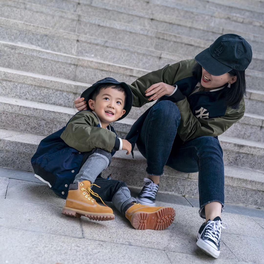 Áo khoác bóng chày phong cách hip hop hợp thời trang cho bé từ 1-10 tuổi