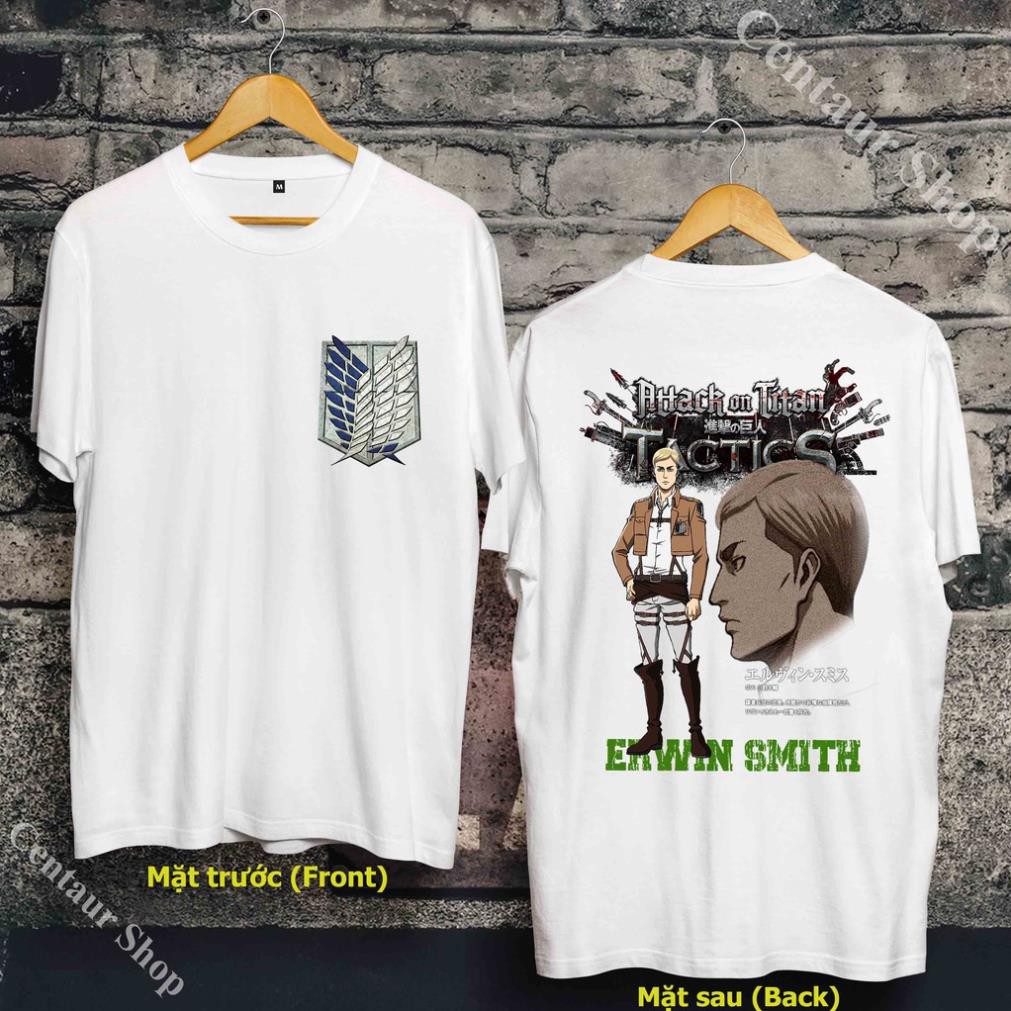 [ƯU ĐÃI] 🎁 Áo Erwin Smith - Áo Attack on Titan - Erwin Smith T-Shirt siêu đẹp - ES-001
