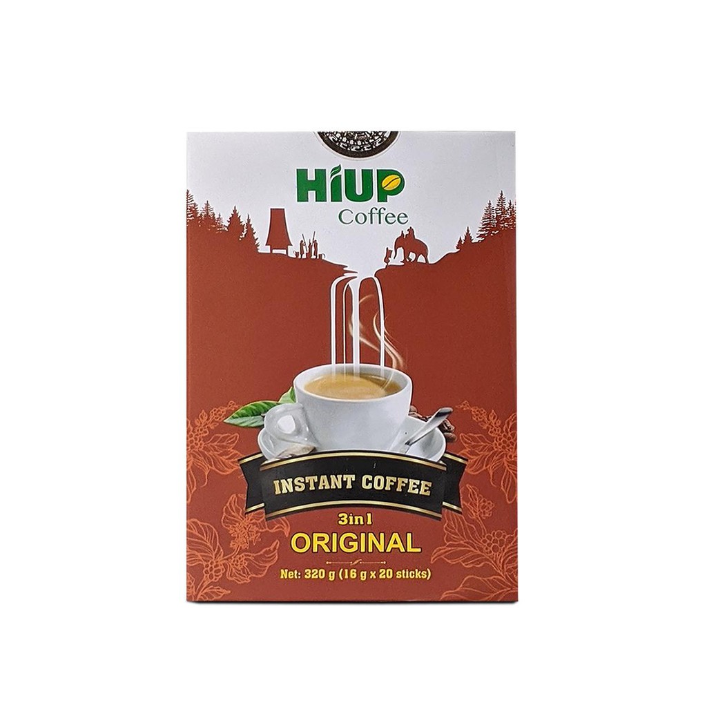 Cà Phê Hòa Tan 3in1 Nguyên Vị (20 gói x 16gr) - HIUP Coffee | BigBuy360 - bigbuy360.vn
