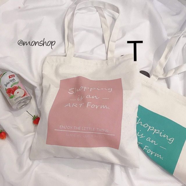[Túi tote] Túi vải shopping