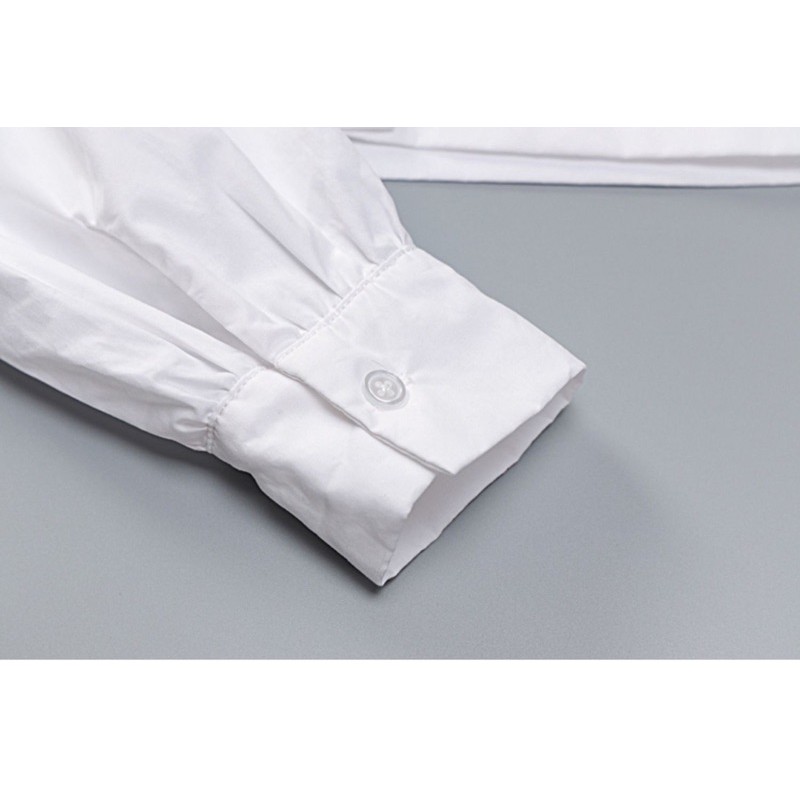 áo croptop sơ mi tay dài | BigBuy360 - bigbuy360.vn