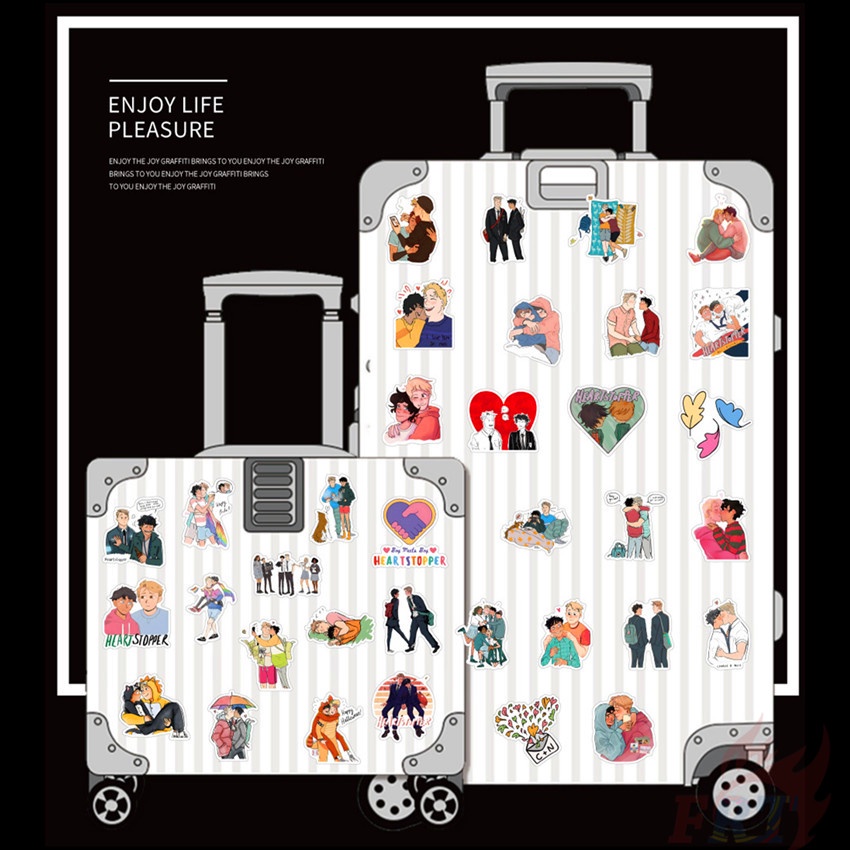 100Pcs/Set ❉ Heartstopper Series A Stickers ❉ Waterproof DIY Fashion Decals Doodle Stickers