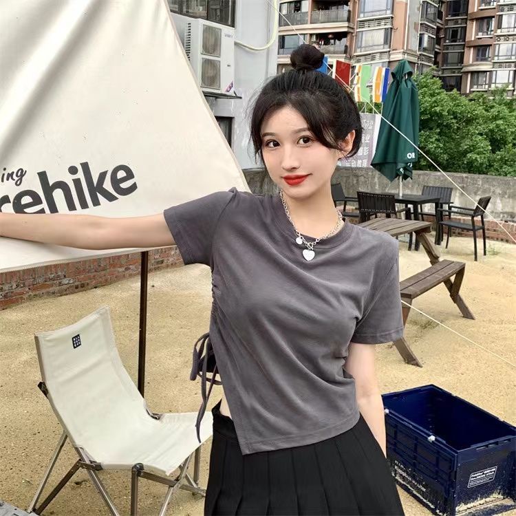 Áo Thun Tay Ngắn Kiểu Dáng Trẻ Trung Năng Động Dành Cho Nữ