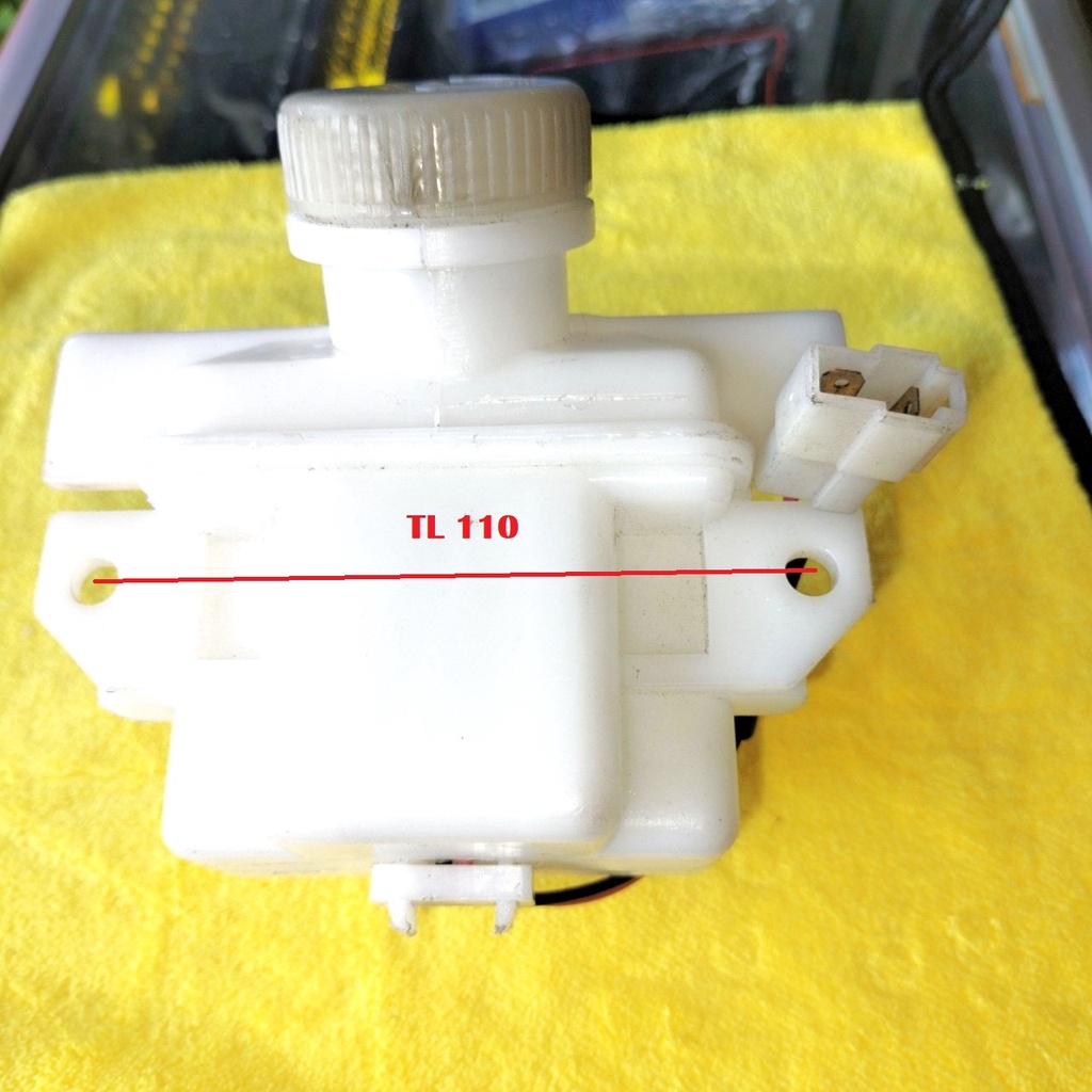 Bình dầu trợ lực lái, dầu côn, dầu phanh , 3 đường ống có và không có jac điện, lắp nhiều loại xe