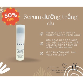 [Deal sốc] Tinh chất dưỡng da trắng sáng HERA WHITE PROGRAM MELASOLV RADIANCE SERUM 5ml