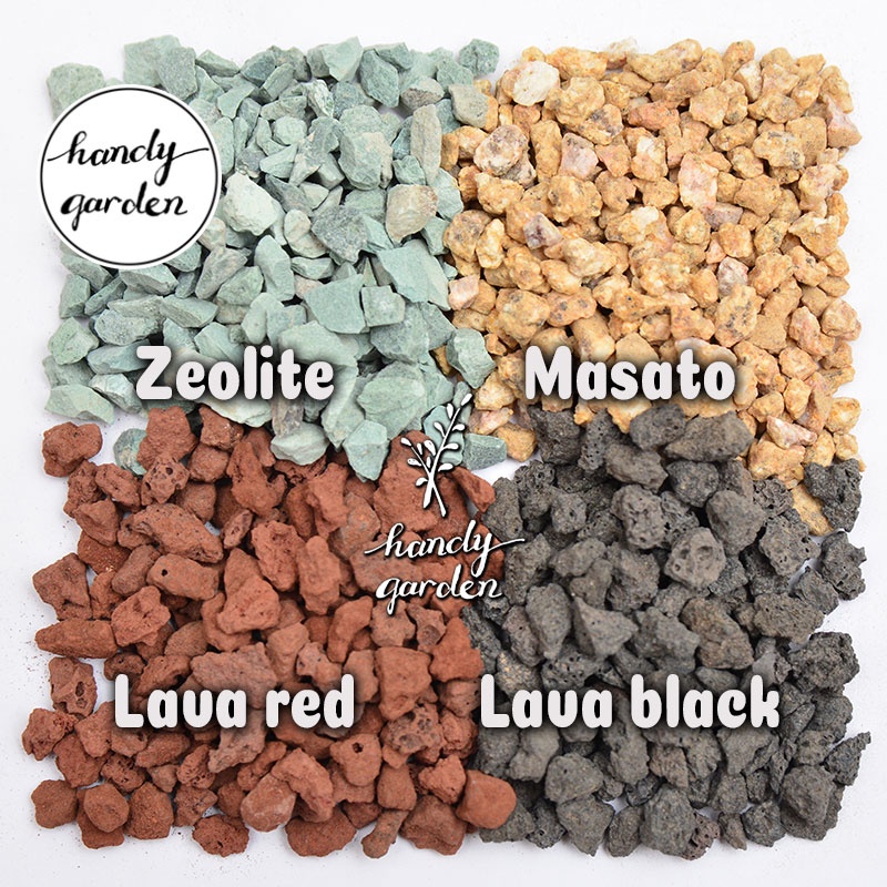Đá khoáng ZEOLITE Rải mặt chậu sen đá kiểng lá, lọc nước sạch bụi vụn trộn đất trồng giữ dinh dưỡng | Handy Garden