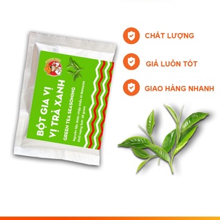 Gói 30gr - bột lắc vị trà xanh malaysia - green tea taste blaster