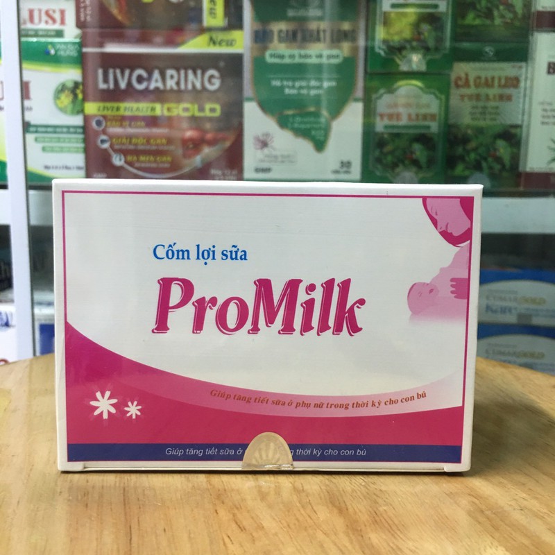 [GIÁ GỐC] Cốm lợi sữa ProMilk sữa cho mẹ hộp 20 gói