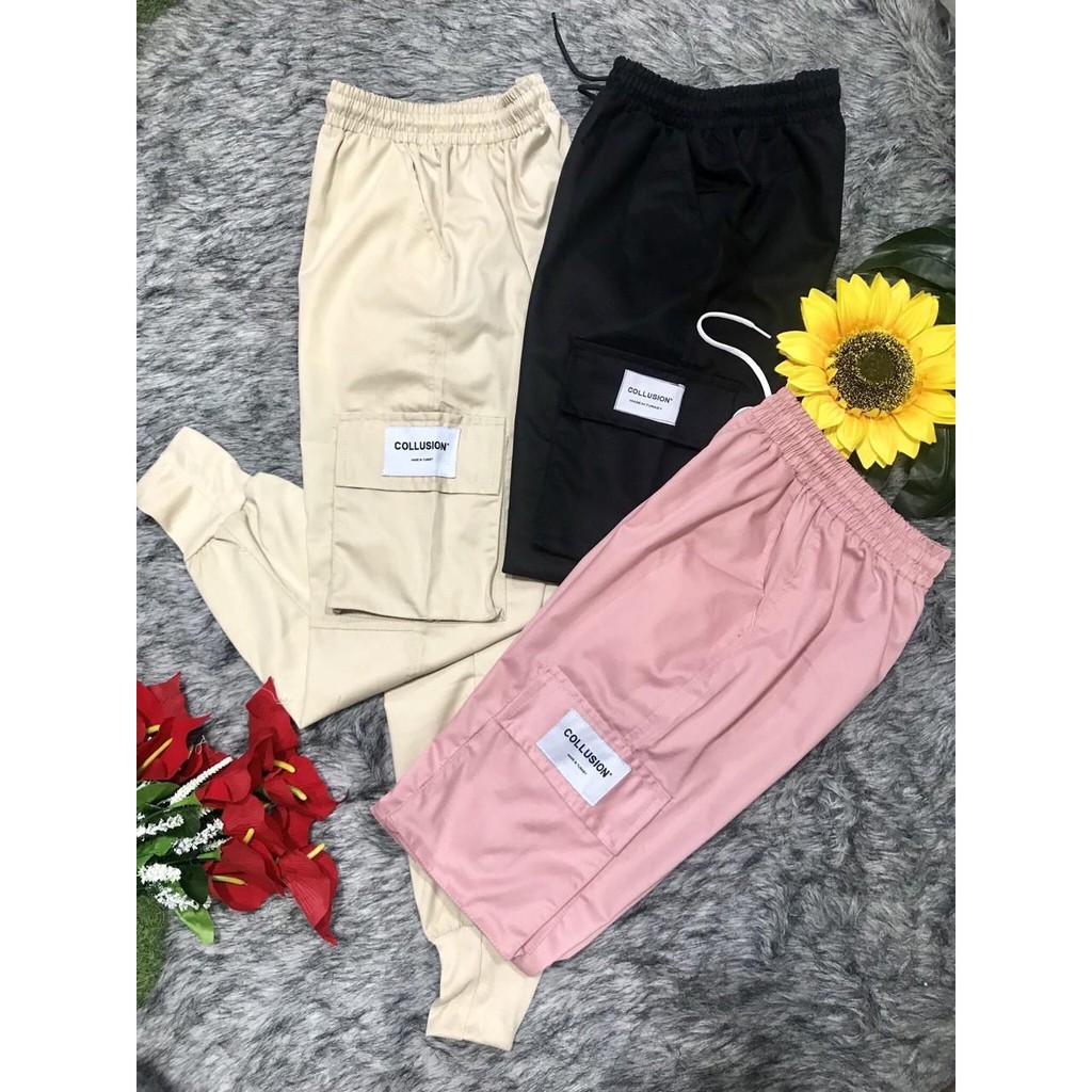QUẦN JOGGER KAKI 2 TÚI HỘP BO LAI CỰC CHẤT