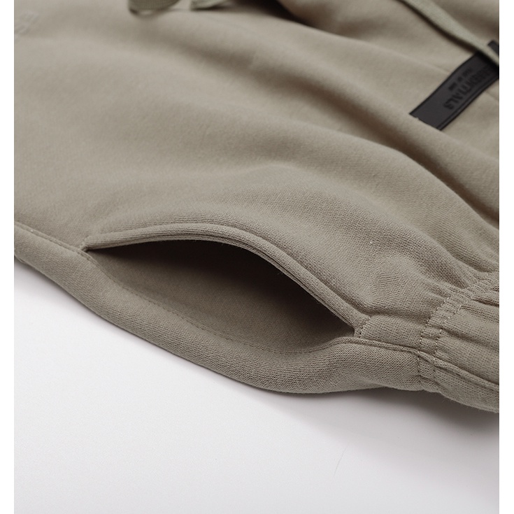 Hàng Có Sẵn Quần Joggers Bằng Vải Nhung In Chữ Sương Mù Cần Thiết Dành Cho Đường