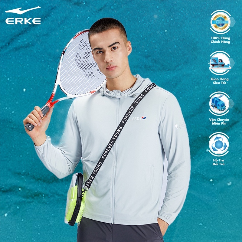 Áo khoác thể thao nam ERKE -11222279537
