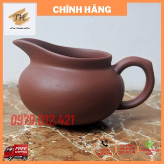 Cốc tống trà gốm tử sa Bát Tràng