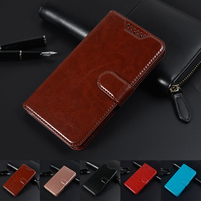 Casing OnePLus One Plus 1 PU Leather Case Wallet Flip Stand Holder Phone Case