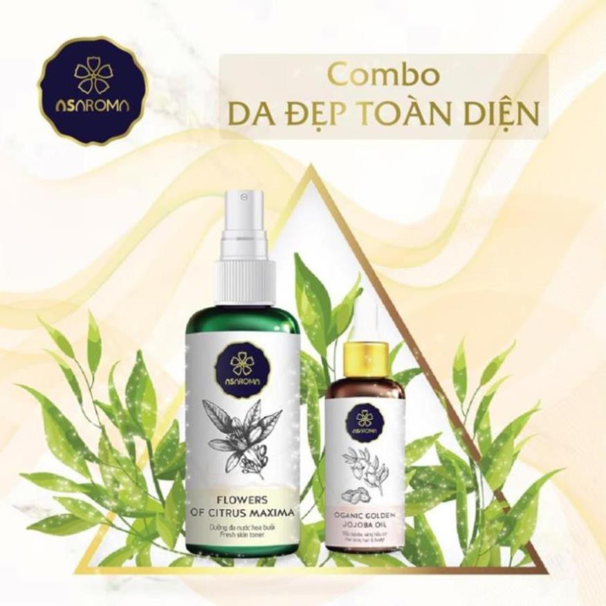 Tinh Dầu Hoa Bưởi Mọc Tóc Nhanh Dài Asaroma Giảm Rụng và Xịt Khoáng Cấp Ẩm Da Khô 100ml | BigBuy360 - bigbuy360.vn