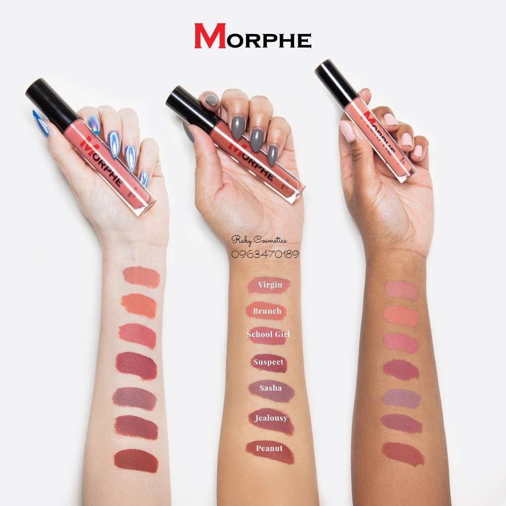 Morphe - Son Kem Lì Morphe Liquid Lipstick Matte Mat 4.5ml