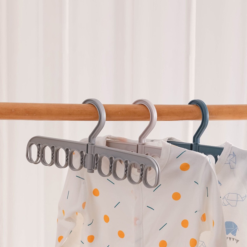 Set 5 Móc Treo Quần Áo Có Thể Gấp Gọn Tiện Lợi