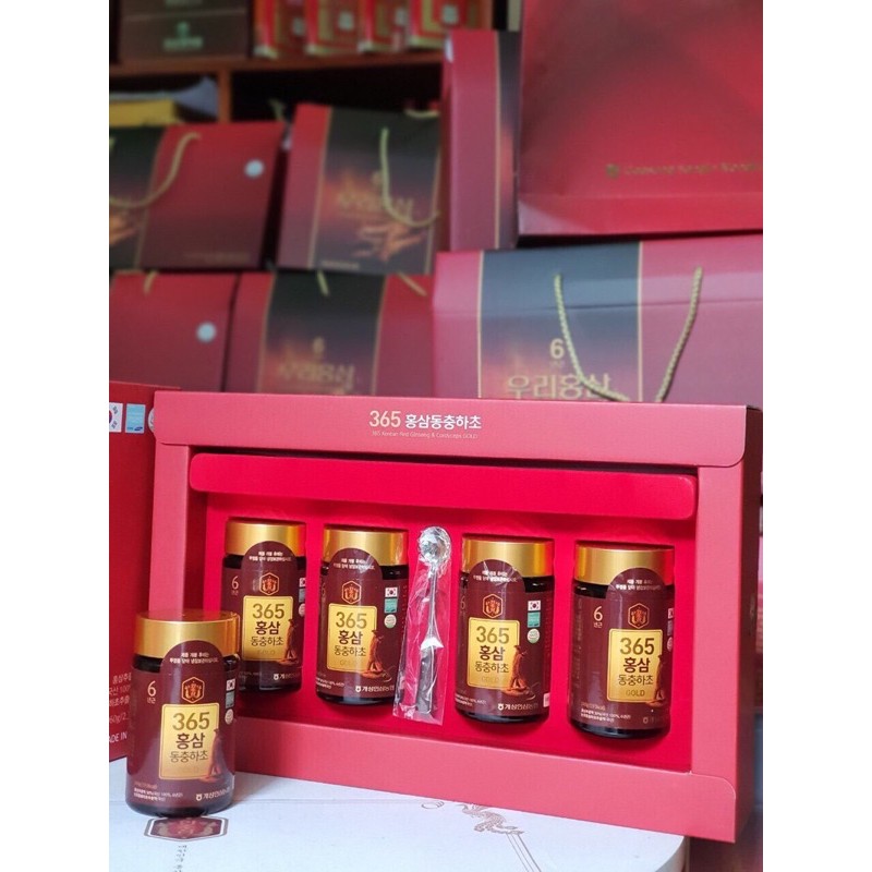 [DATE 2023] Cao Hồng Sâm Đông Trùng Hạ Thảo 365 HÀN QUỐC, Hộp 4 Lọ[NOWSHIP] | BigBuy360 - bigbuy360.vn
