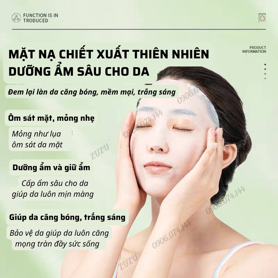 [ MỚI ] Mặt nạ cấp ẩm sáng da và làm sạch với công nghệ mới nhà One Spring