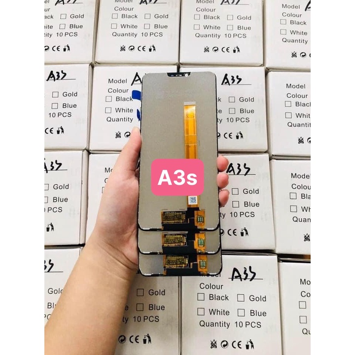 Màn hình Oppo A3s / OPPO A5 / Realme C1 zin Full nguyên bộ - Tặng kèm 1 tuýp keo