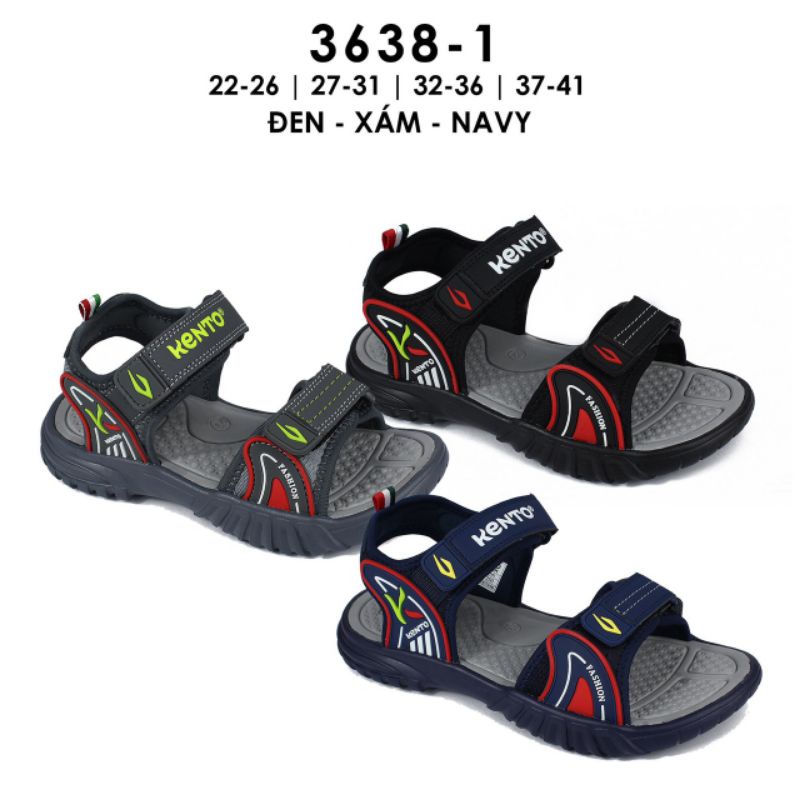 Dép Sandal Kento Bé Trai 💎💎 Sale 120k Còn Size 41