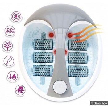 Bồn ngâm chân Anh quốc RIO FTBH (2EU) ngâm nóng và lạnh + Tặng 02 gói thảo dược ngâm chân