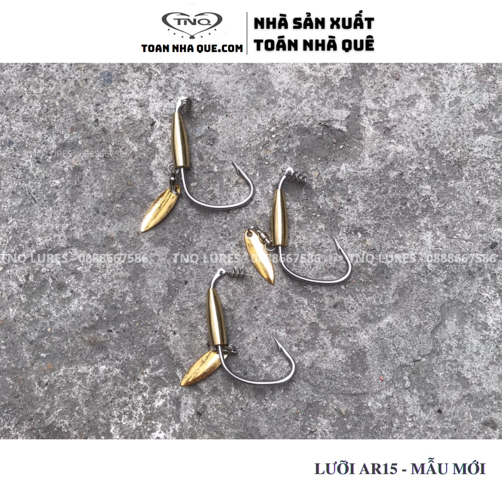 Lưỡi câu mồi mềm AR15 - 8g - 5cm