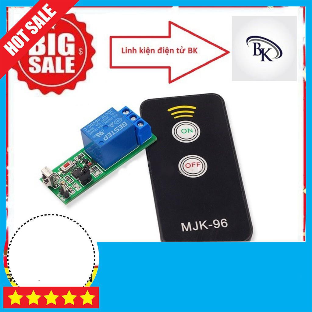 Module Điều Khiển Relay Bằng Remote Hồng Ngoại 5VDC 1 Kênh