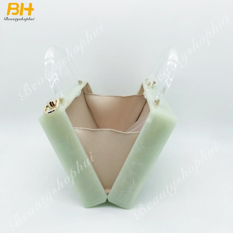 Túi Xách Tay Nữ Trong Suốt Thời Trang Hàn