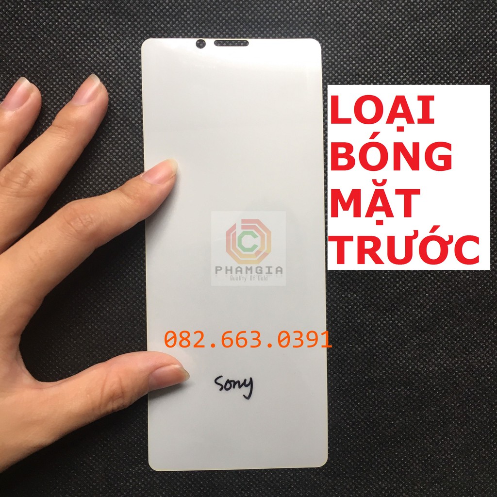 Dán dẻo ppf chống trầy mặt trước, mặt lưng cho Sony Xperia 1