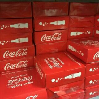 Combo 3 bộ thố thủy tinh coca